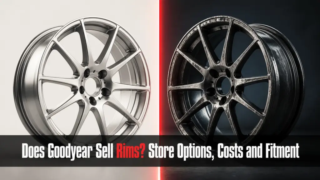 Does Goodyear Sell Rims? Store Options, Costs and Fitment