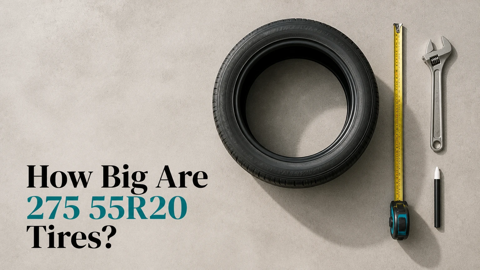 How Big Are 275 55R20 Tires?