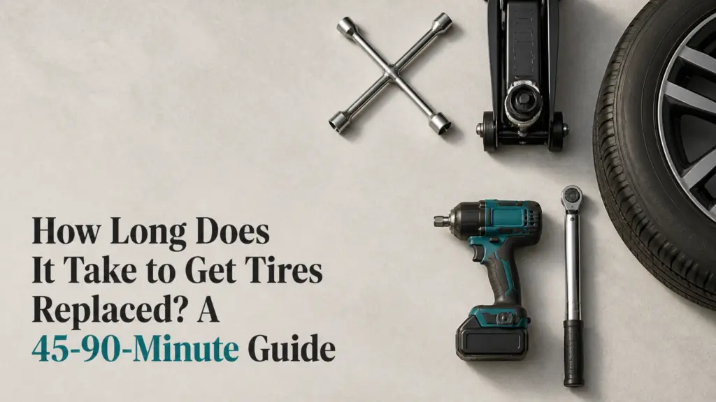 How Long Does It Take to Get Tires Replaced? A 45-90-Minute Guide