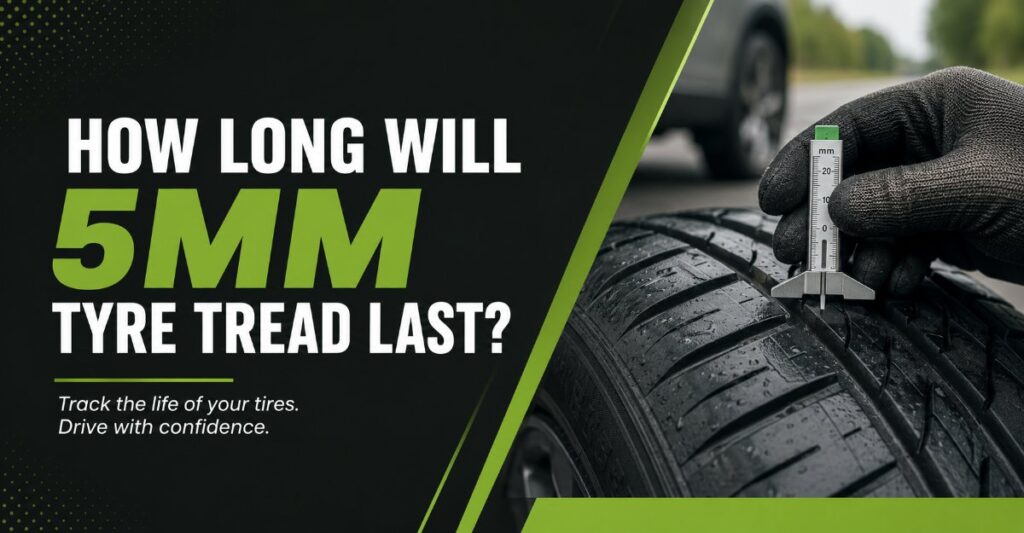 how long will 5mm tyre tread last