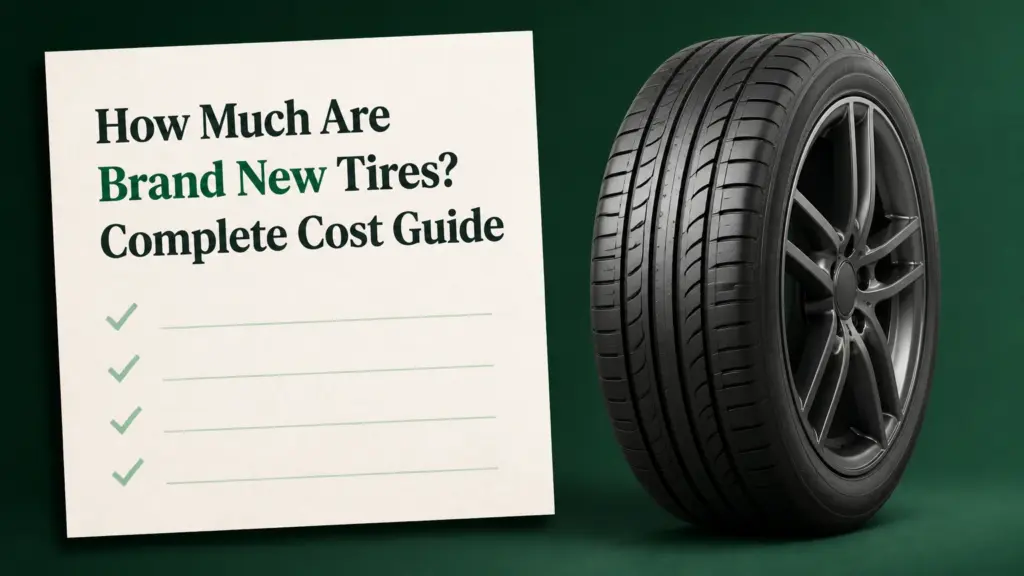 How Much Are Brand New Tires? Complete Cost Guide
