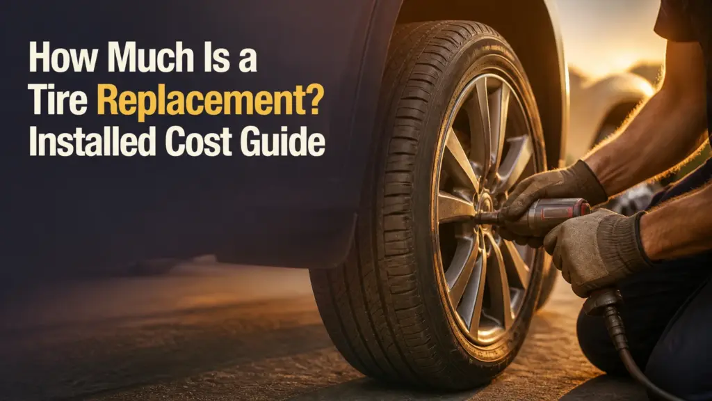 How Much Is a Tire Replacement? Installed Cost Guide