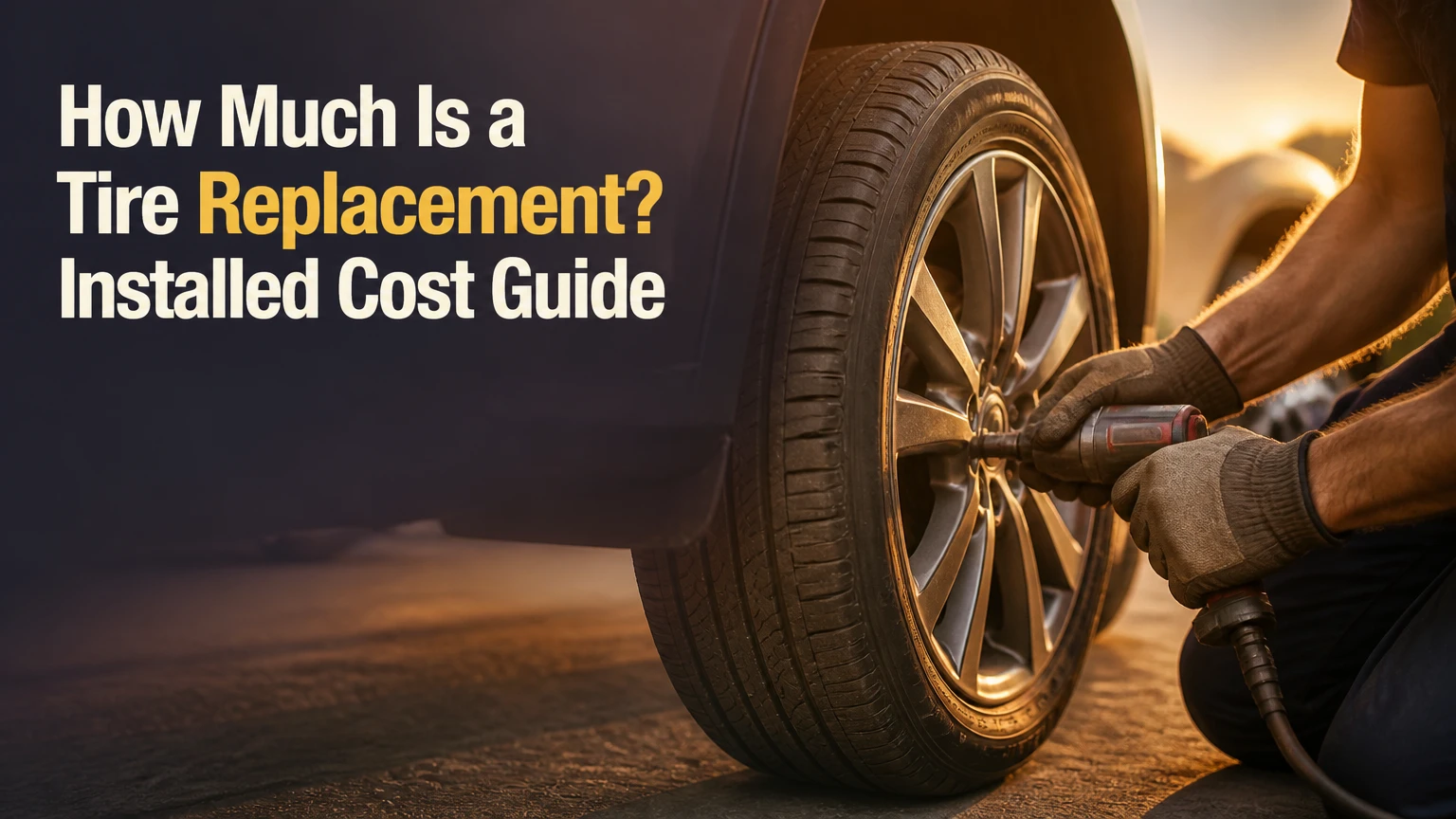How Much Is a Tire Replacement? Installed Cost Guide