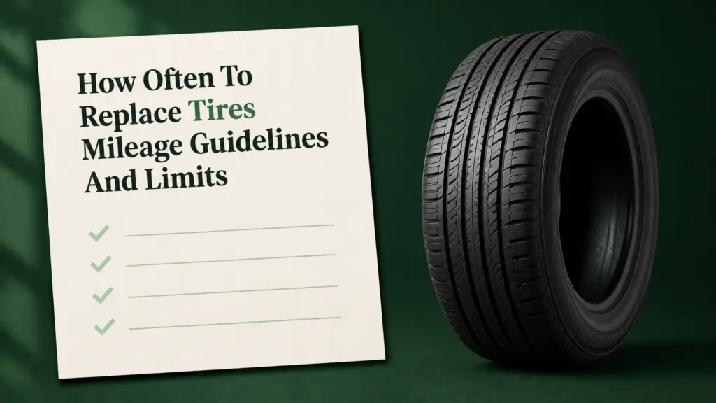 How Often To Replace Tires Mileage Guidelines And Limits