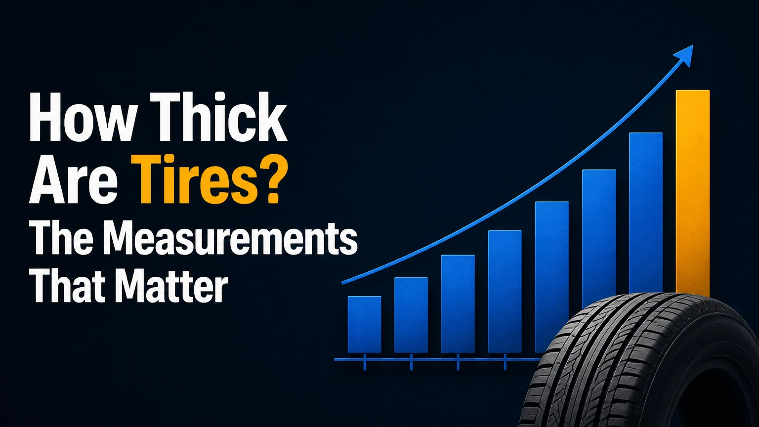 How Thick Are Tires? The Measurements That Matter