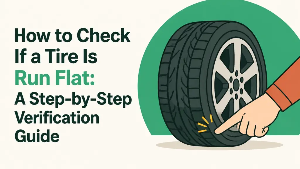 How to Check If a Tire Is Run Flat: A Step-by-Step Verification Guide