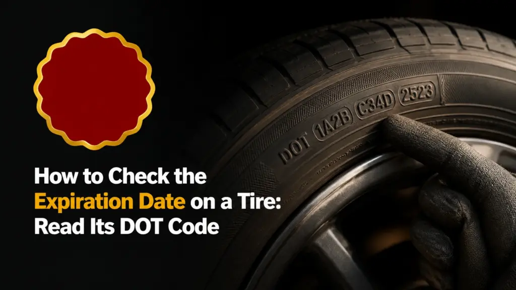 How to Check the Expiration Date on a Tire: Read Its DOT Code