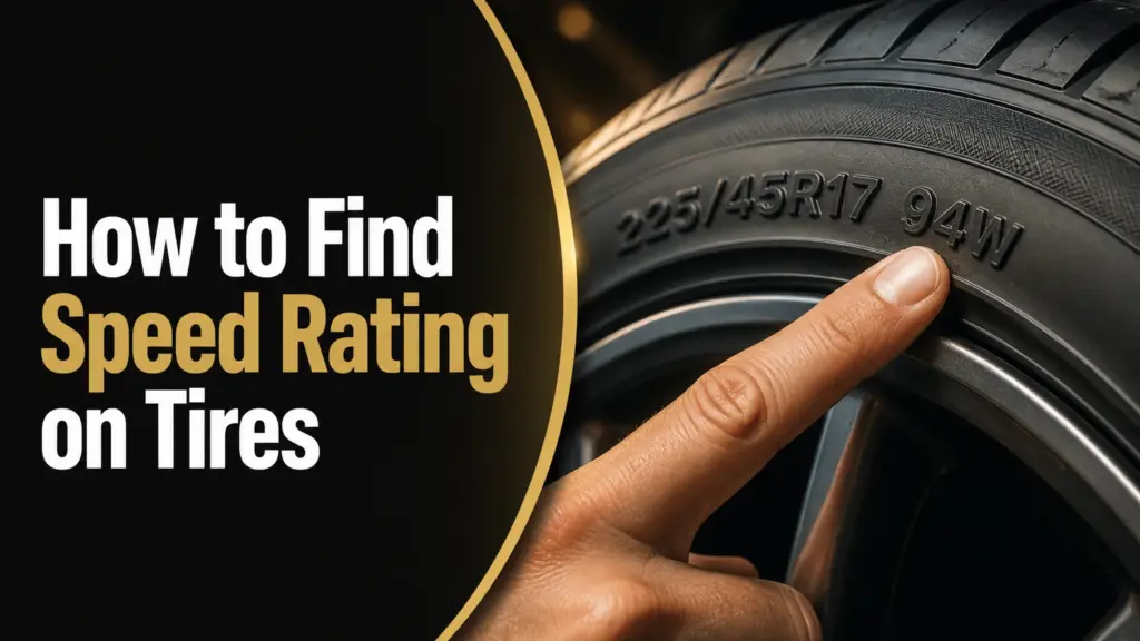 How to Find Speed Rating on Tires