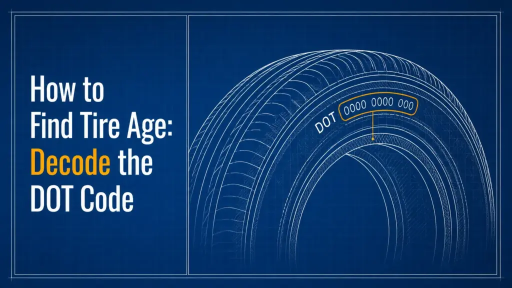 How to Find Tire Age: Decode the DOT Code