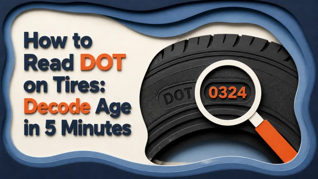 How to Read DOT on Tires: Decode Age in 5 Minutes