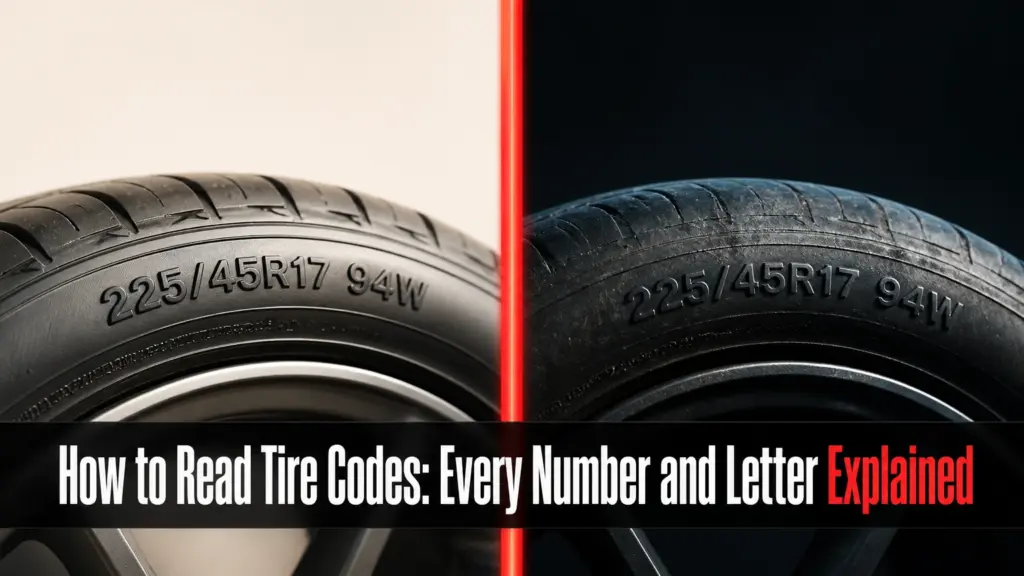 How to Read Tire Codes: Every Number and Letter Explained