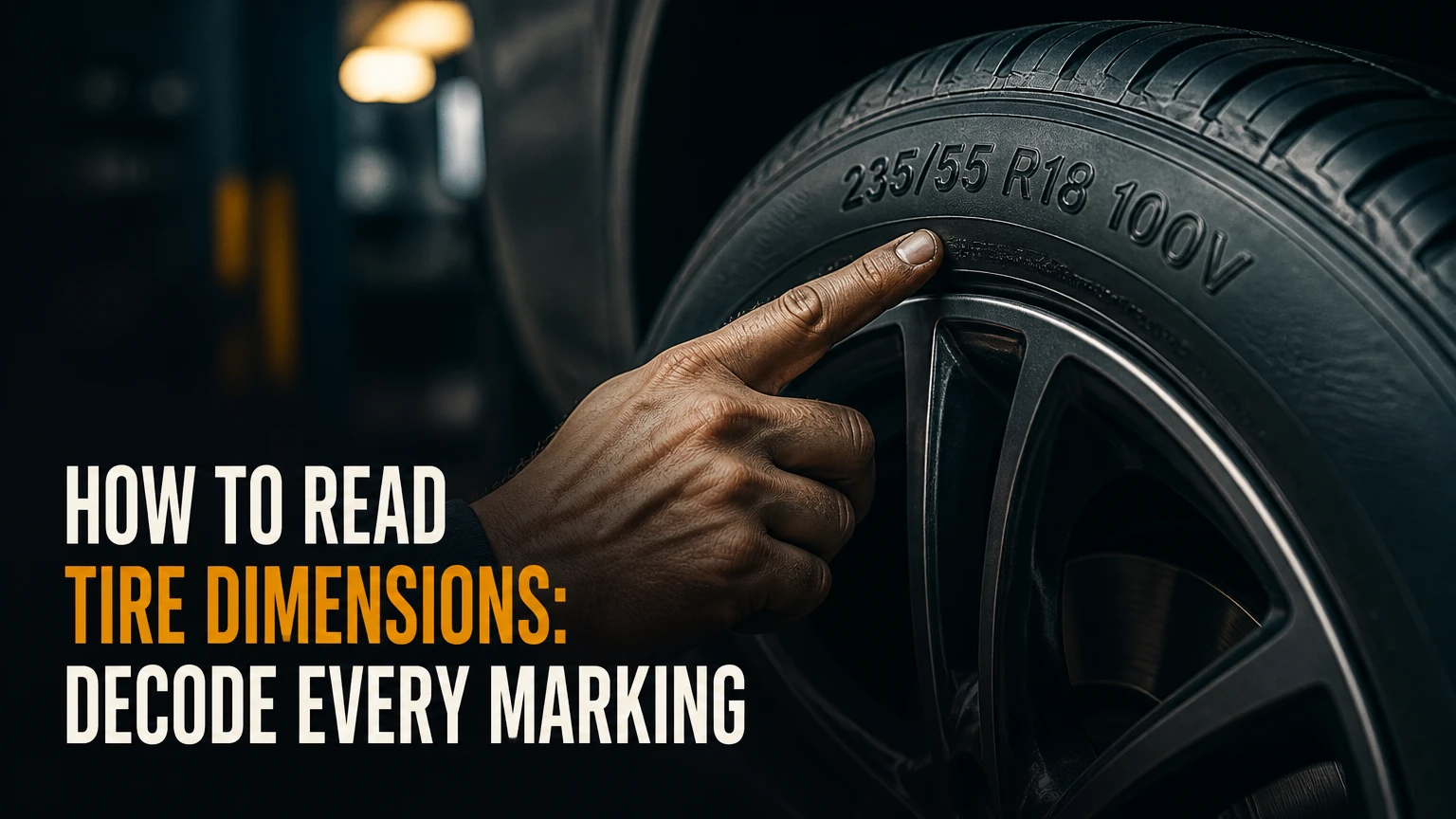 How to Read Tire Dimensions: Decode Every Marking
