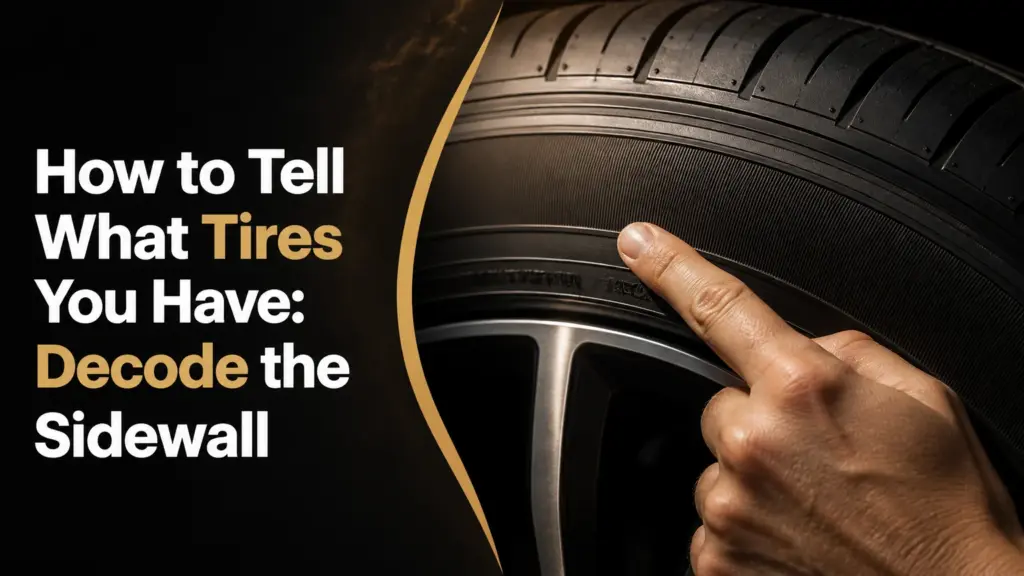 How to Tell What Tires You Have: Decode the Sidewall