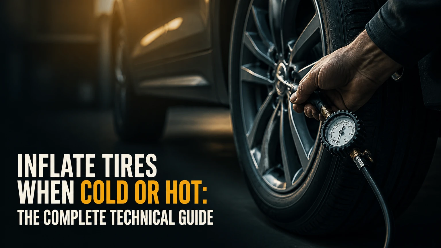 Inflate Tires When Cold or Hot: The Complete Technical Guide