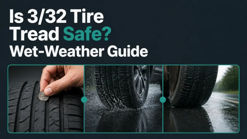 Is 3/32 Tire Tread Safe? Wet-Weather Guide