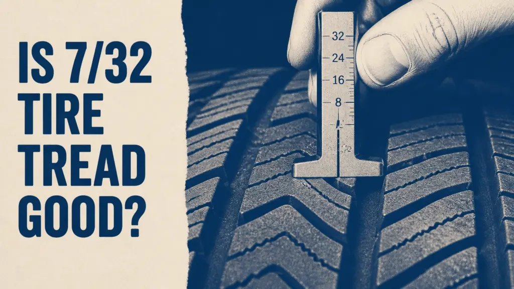 Is 7/32 Tire Tread Good?