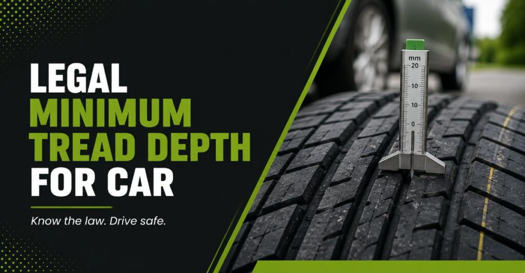 legal minimum tread depth for car