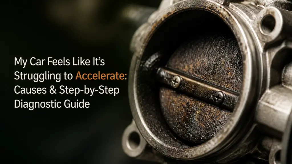 My Car Feels Like It’s Struggling to Accelerate: Causes & Step-by-Step Diagnostic Guide