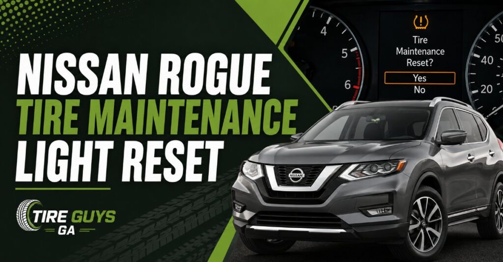 nissan rogue tire maintenance light reset