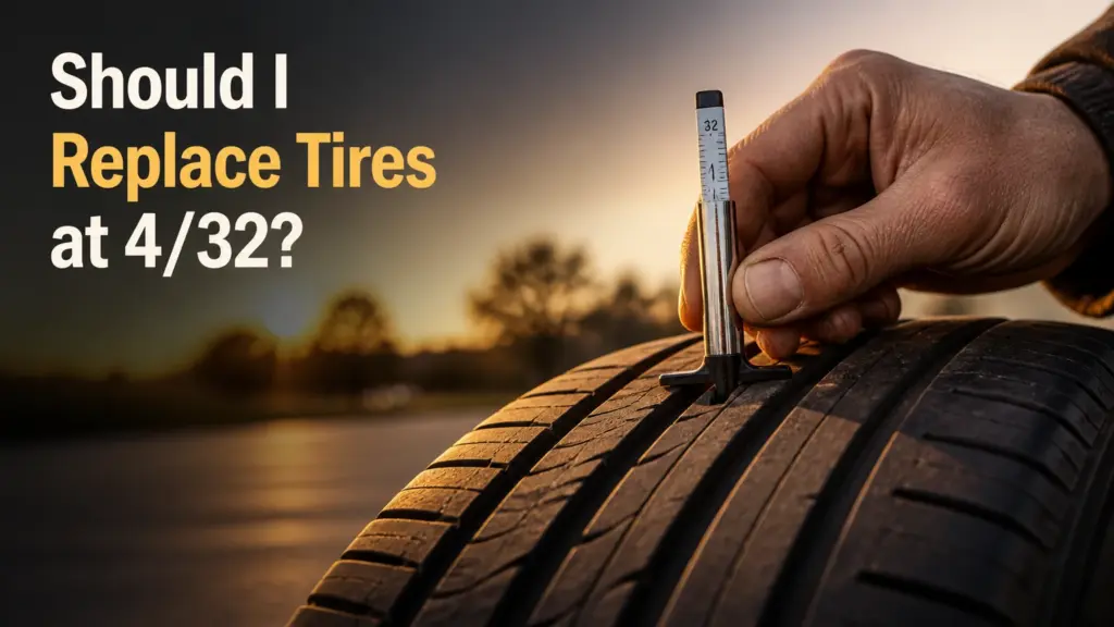 Should I Replace Tires at 4/32?