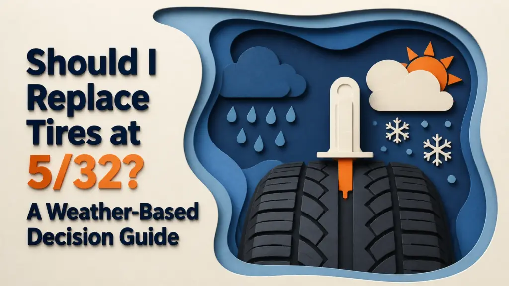 Should I Replace Tires at 5/32? A Weather-Based Decision Guide
