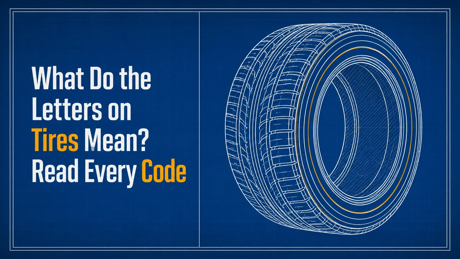 What Do the Letters on Tires Mean? Read Every Code