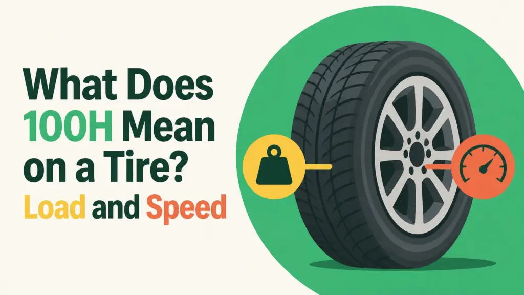 What Does 100H Mean on a Tire? Load and Speed