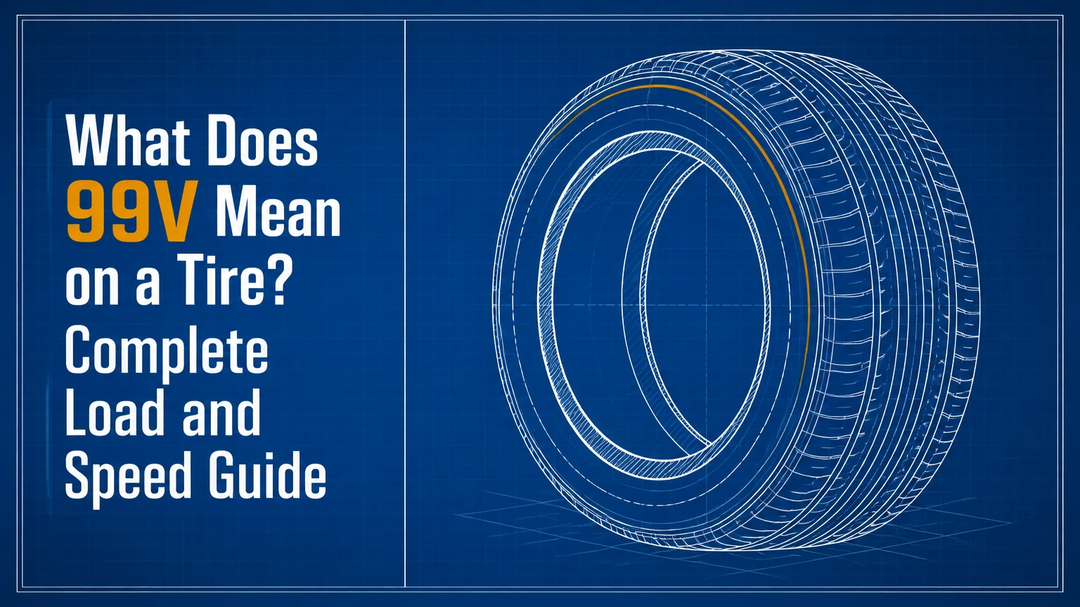 What Does 99V Mean on a Tire? Complete Load and Speed Guide