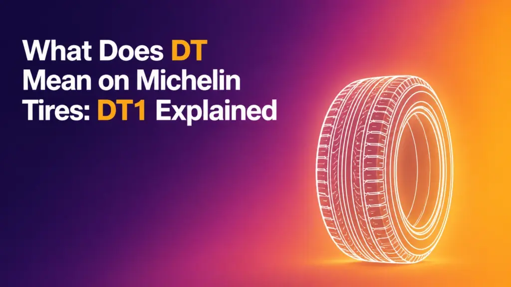 What Does DT Mean on Michelin Tires: DT1 Explained