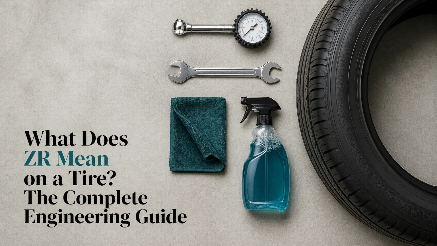 What Does ZR Mean on a Tire? The Complete Engineering Guide