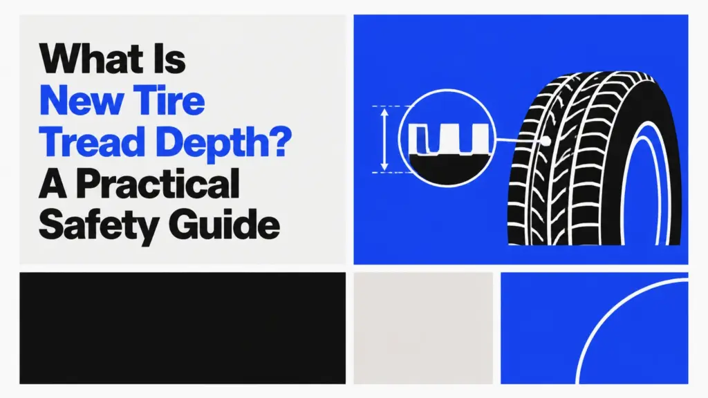 What Is New Tire Tread Depth? A Practical Safety Guide