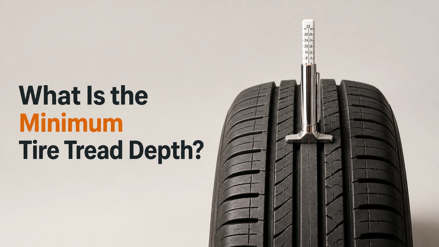 What Is the Minimum Tire Tread Depth?