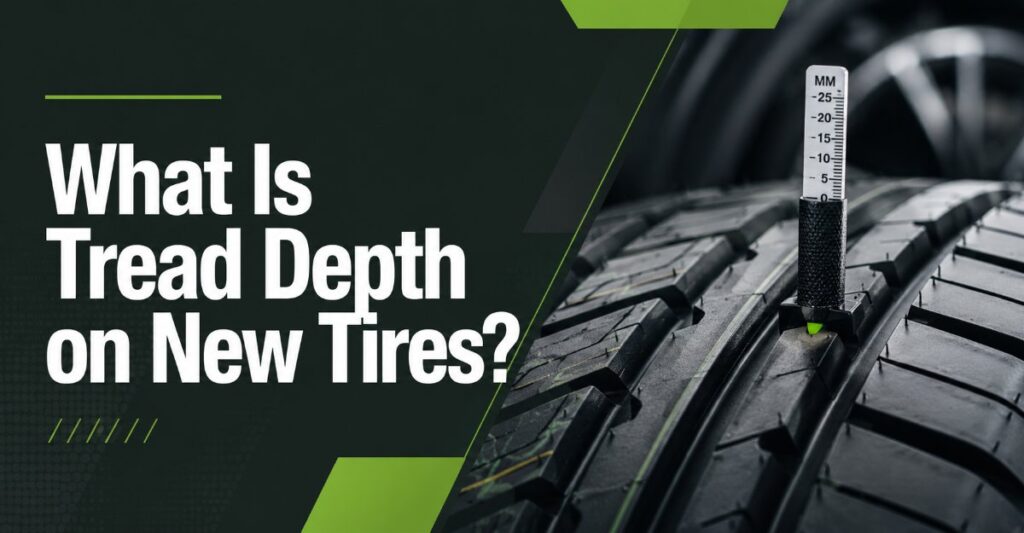 what is tread depth on new tires