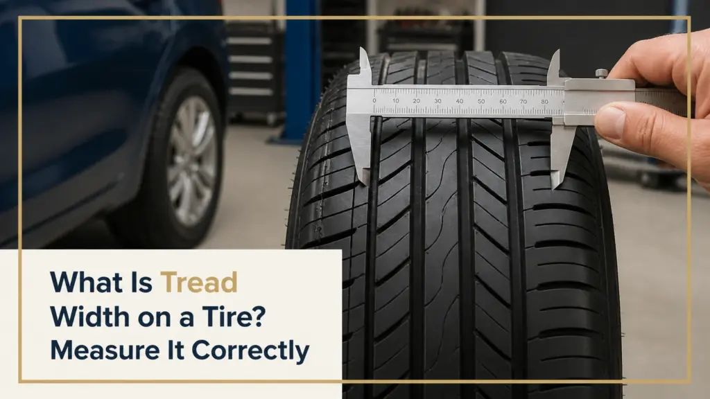 What Is Tread Width on a Tire? Measure It Correctly