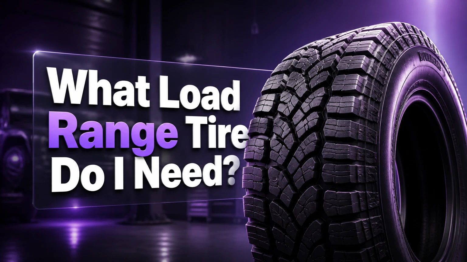 What Load Range Tire Do I Need?