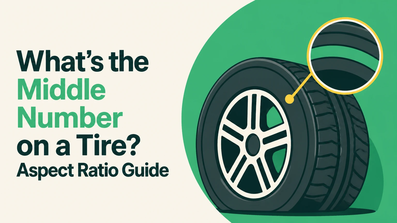 What’s the Middle Number on a Tire? Aspect Ratio Guide