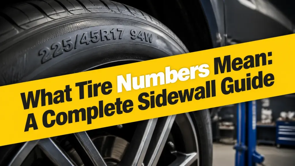 What Tire Numbers Mean: A Complete Sidewall Guide