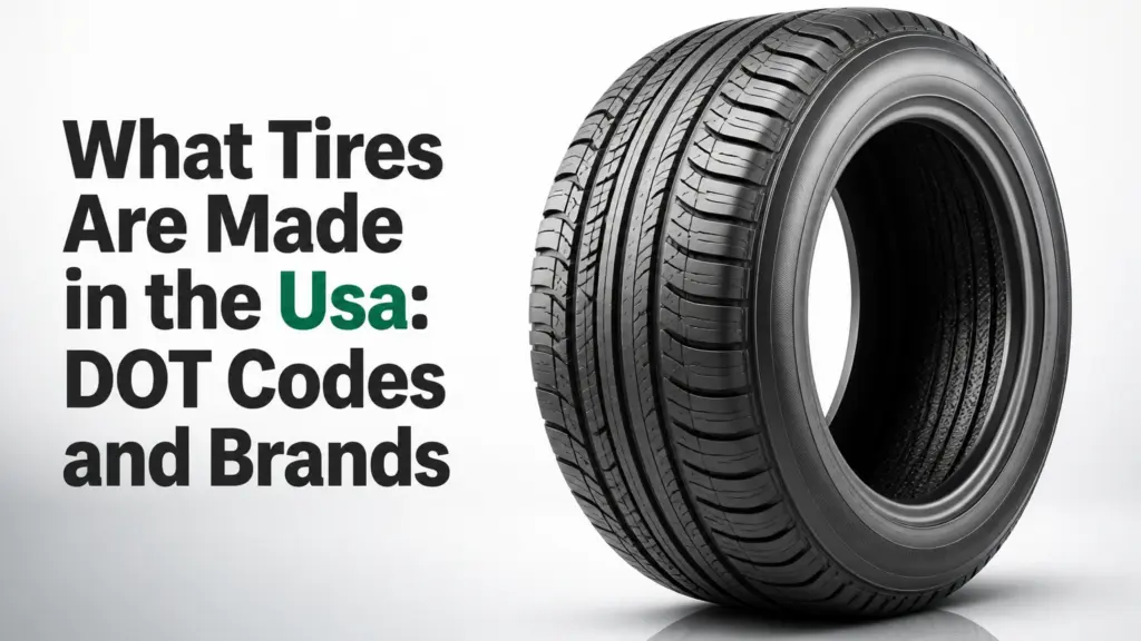What Tires Are Made in the Usa: DOT Codes and Brands