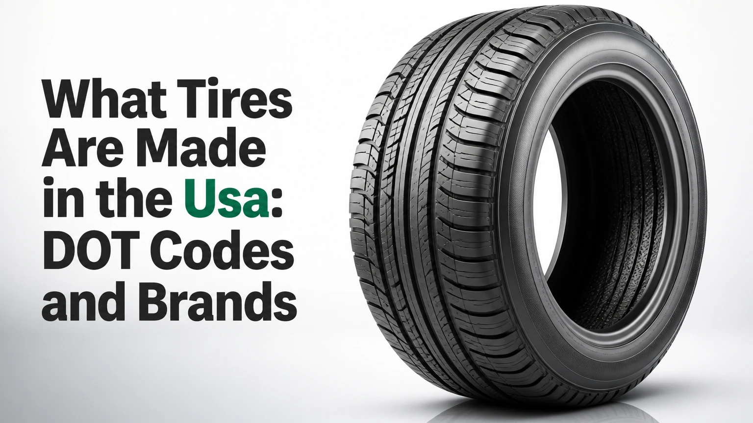 What Tires Are Made in the Usa: DOT Codes and Brands