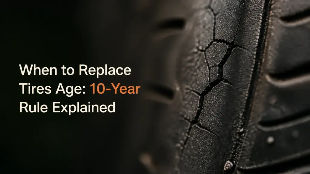 When to Replace Tires Age: 10-Year Rule Explained