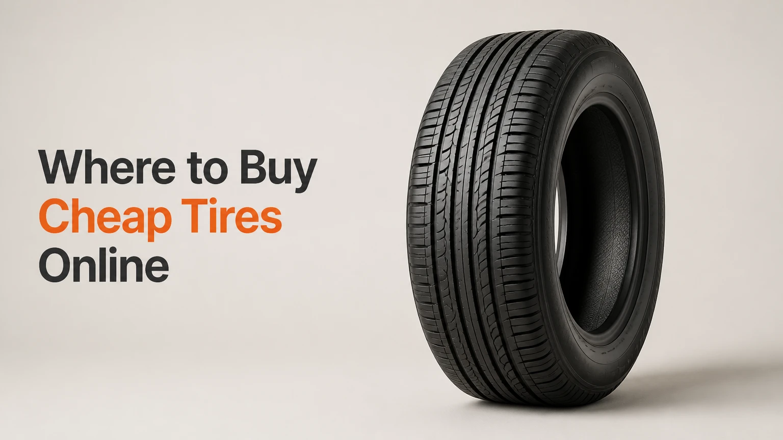 Where to Buy Cheap Tires Online