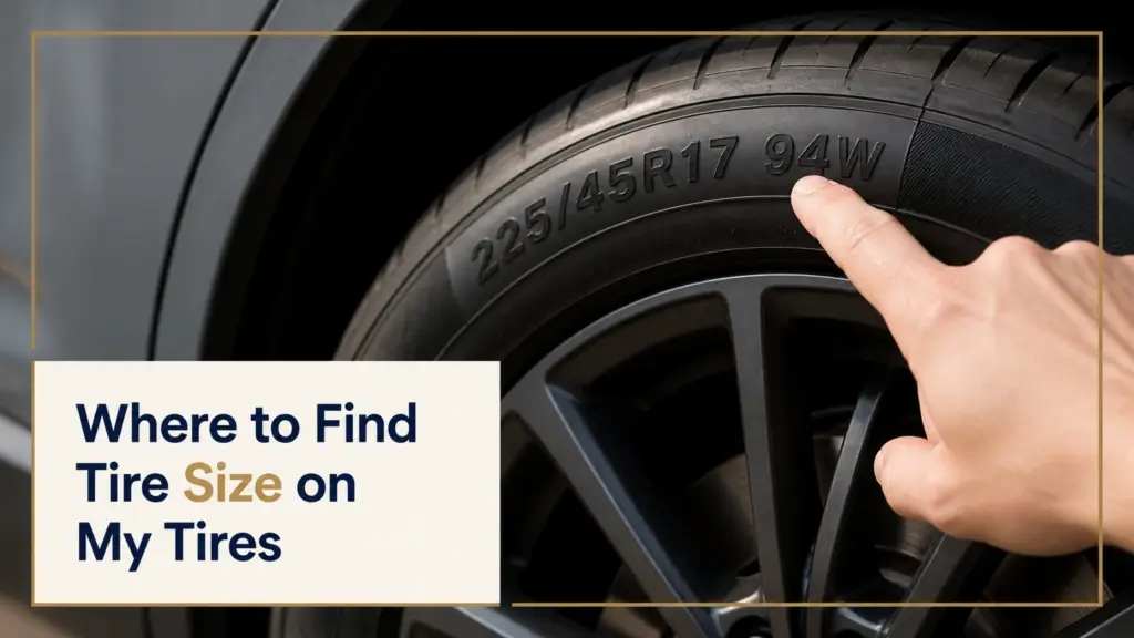 Where to Find Tire Size on My Tires