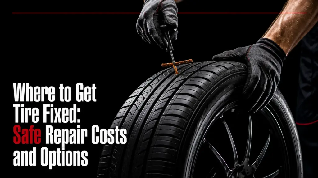 Where to Get Tire Fixed: Safe Repair Costs and Options