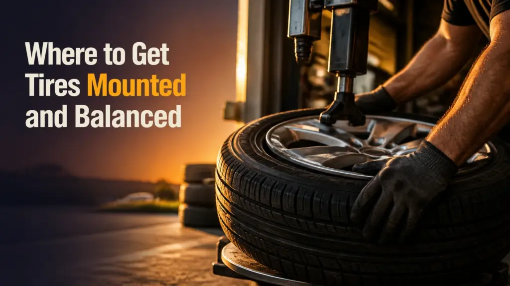 Where to Get Tires Mounted and Balanced