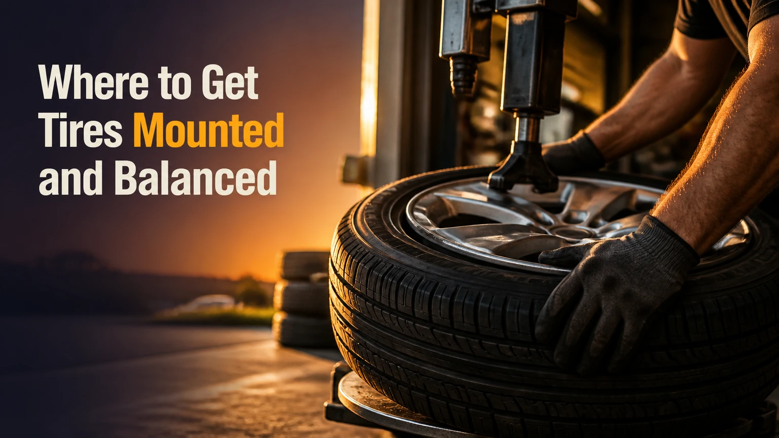 Where to Get Tires Mounted and Balanced