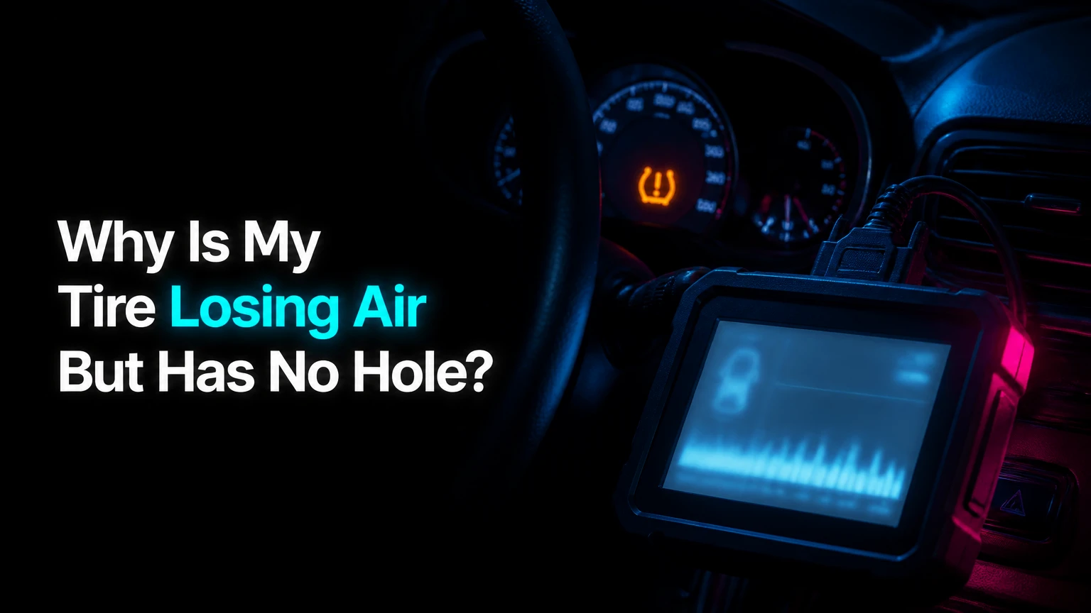 Why Is My Tire Losing Air But Has No Hole?