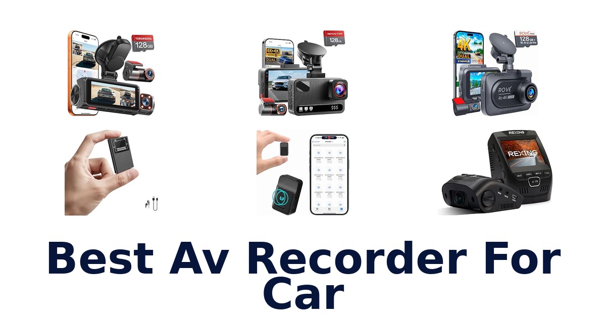 Best Av Recorder For Car