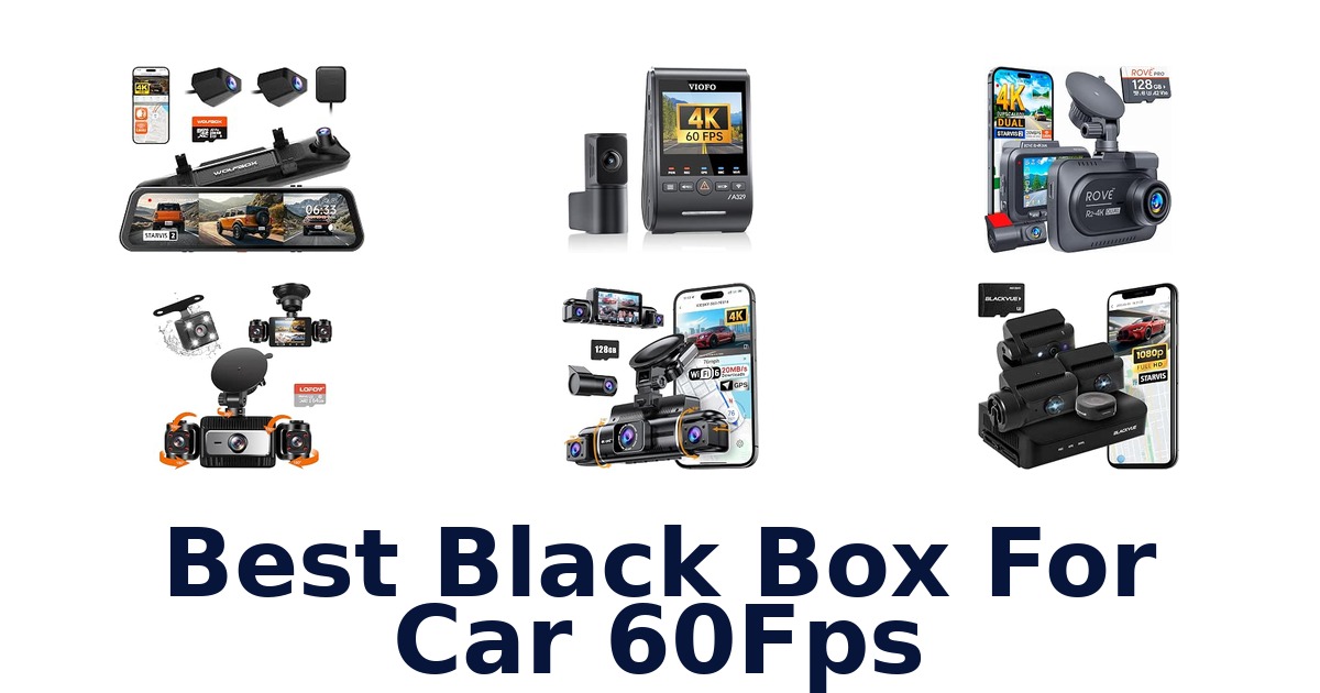 Best Black Box For Car 60Fps