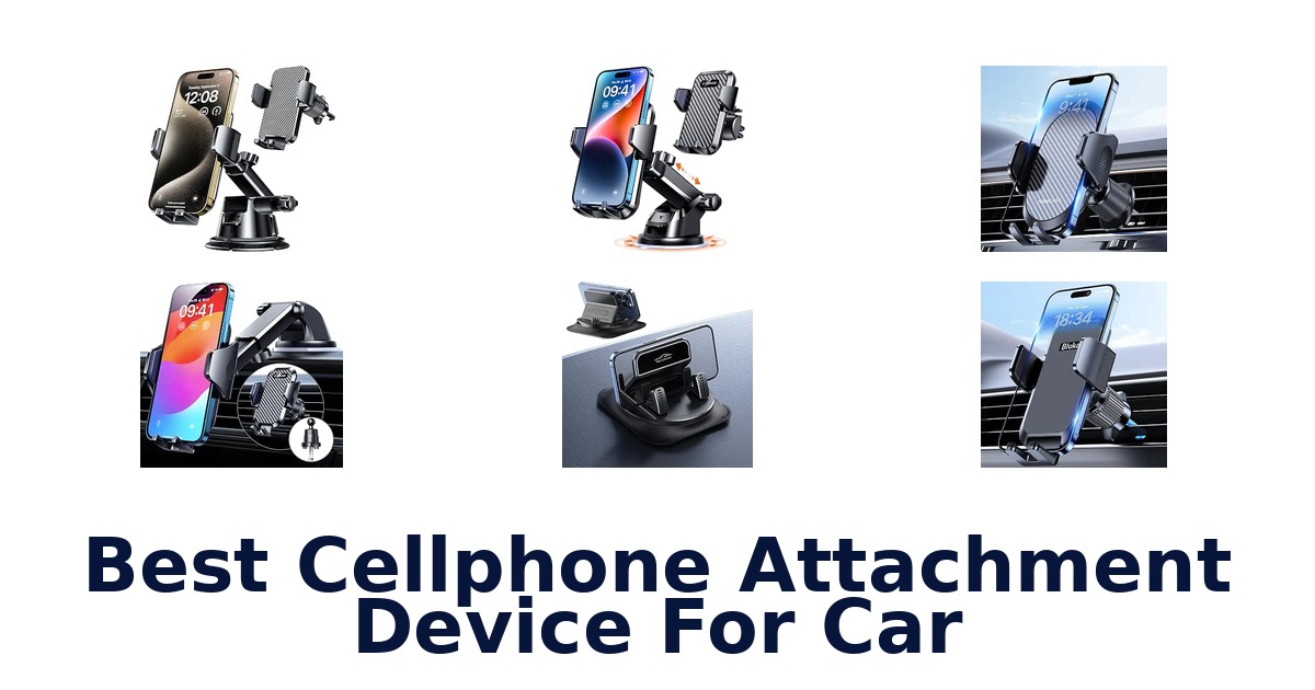 Best Cellphone Attachment Device For Car
