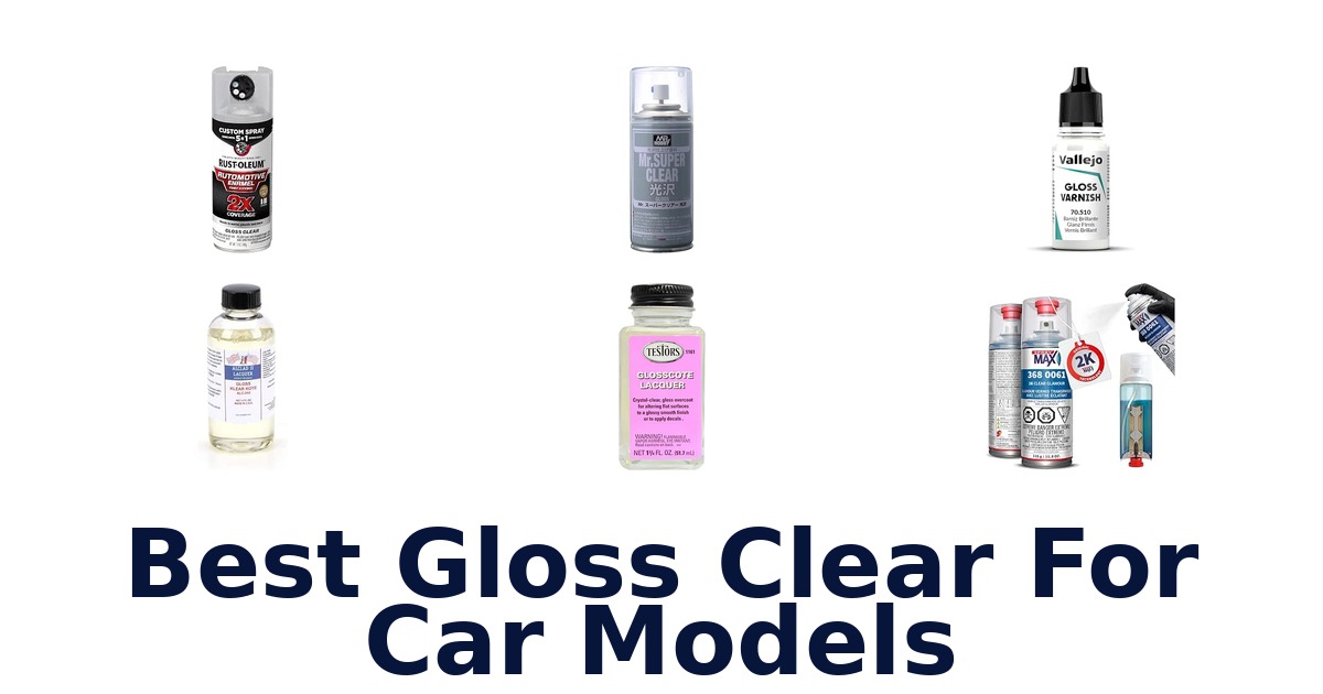 Best Gloss Clear For Car Models